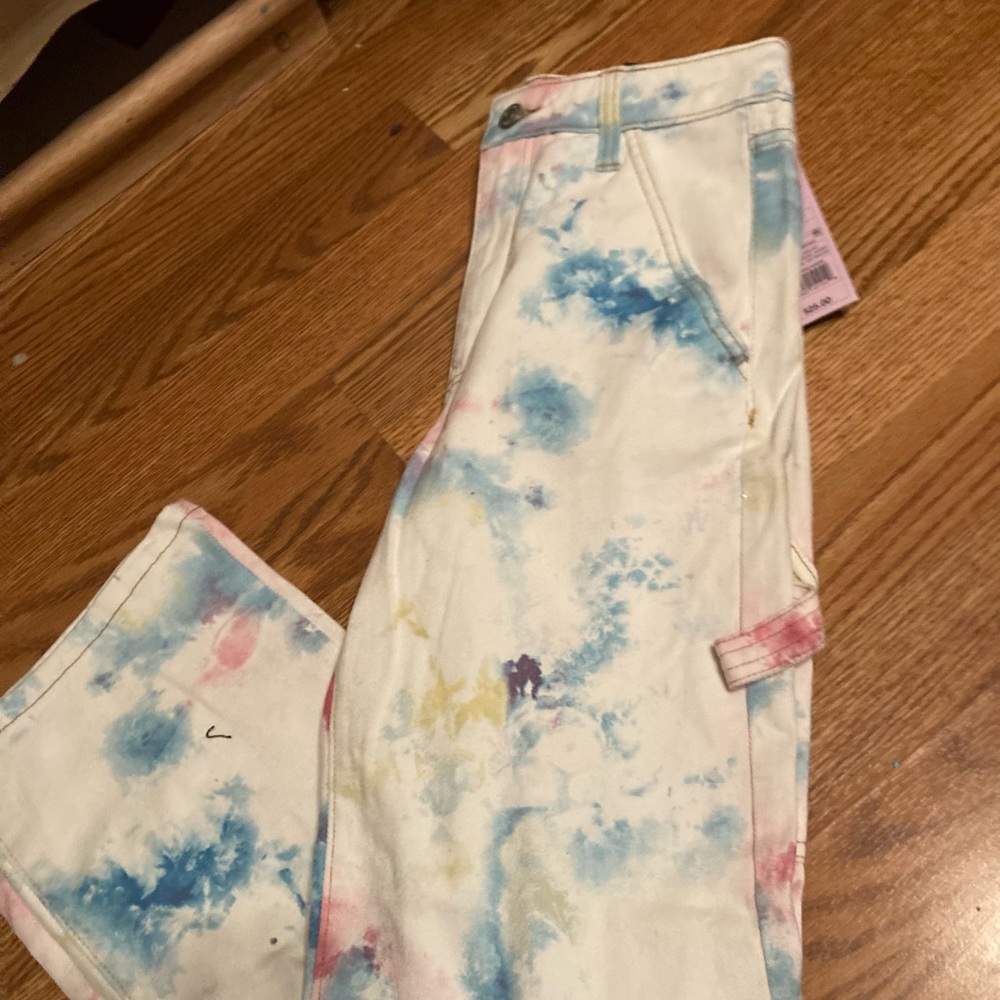 WildFable Tye Dye Cargo Jeans